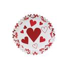 pme-hearts-foil-lined-cupcake-cases-pk30 - PME 30 Hearts Foil Lined Baking Cases