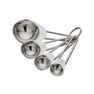 kitchencraft-set-of-4-measuring-spoons-stainless-steel - KitchenCraft 4pc Stainless Steel Measuring Spoons Set