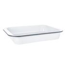 kitchen-pantry-rectangle-enamel-pie-dish-35cm - Kitchen Pantry Enamel Roaster 35cm