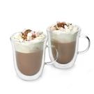 la-cafetiere-jack-double-walled-hot-chocolate-glasses-2pc-set - La Cafetiere Jack Set Of 2 Double Walled Hot Chocolate Mugs