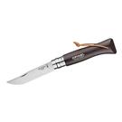 opinel-n08-trekking-folding-knife-colorama-dark-brown - Opinel N08 Trekking Pocket Knife Dark Brown