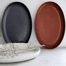casafina-pacifica-oval-platter-41cm-seed-grey - Pacifica Seed Grey Oval Platter 41cm