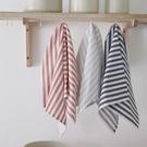 casafina-set-of-2-kitchen-towels-stripes-orange - Stripes Set of 2 Kitchen Towels Orange