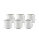 weis-porcelain-mini-milk-jugs-creamer-6pc-set - Porcelain Mini Milk Jugs Set of 6
