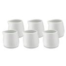 weis-porcelain-mini-milk-jugs-creamer-6pc-set-50ml  - Porcelain Mini Milk Jugs 50ml Set of 6