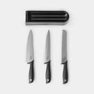 brabantia-tasty-drawer-knife-block-plus-knives-dark-grey - Brabantia TASTY Drawer Knife Block & Knives Dark Grey