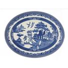 blue-willow-oval-platter-35cm - Blue Willow Oval Platter 35cm