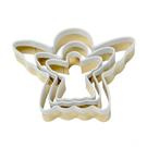 eddingtons-brass-angel-cookie-cutters-with-white-top-set-of-3 - Eddingtons Brass 3pc Angel Cookie Cutters with White Top