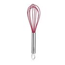 cuisipro-silicone-egg-whisk-20cm-red - Cuisipro Silicone Coated Egg Whisk 20cm Red