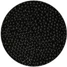 funcakes-black-med-sugar-pearls-80g - FunCakes Sugar Pearl Medium Shiny Black 80g