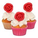 funcakes-marzipan-decorations-roses-red-set-6 - FunCakes Marzipan Decorations Roses Red Set of 6
