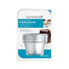 kk-mini-pudding-moulds-set-of-4 - KitchenCraft Mini Pudding Moulds Set of Four 7.5cm