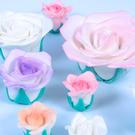 pme-white-sugar-rose-90mm - PME White Sugar Rose 