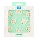 pme-white-sugar-roses-set8-32mm - PME White Sugar Roses Set of 8 