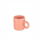 siip-matte-espresso-with-round-cup-handle-pink - Siip Espresso Cup- Matte Pink With Round Handle