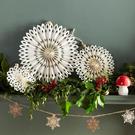 tt-wooden-snowflake-christmas-garland - Talking Tables Wooden Snowflake Christmas Garland