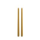 uyuni-led-taper-candle-cyellow-smooth-pack-of-2 - Uyuni Lighting Slim Taper Candle Curry Yellow Smooth Set of 2