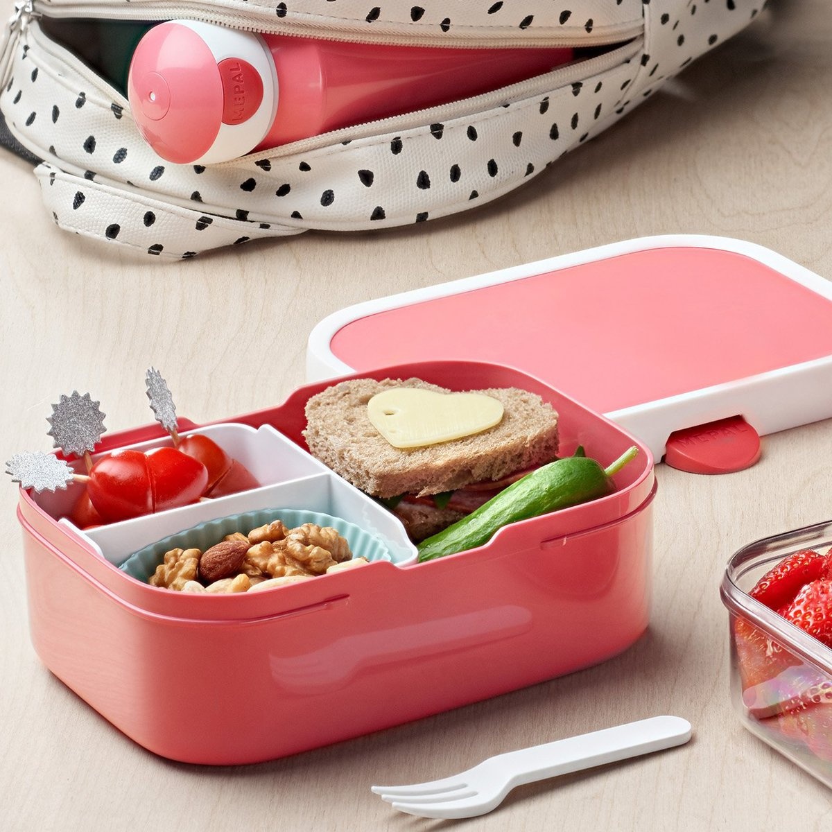 Mepal Lunch Box Campus Red