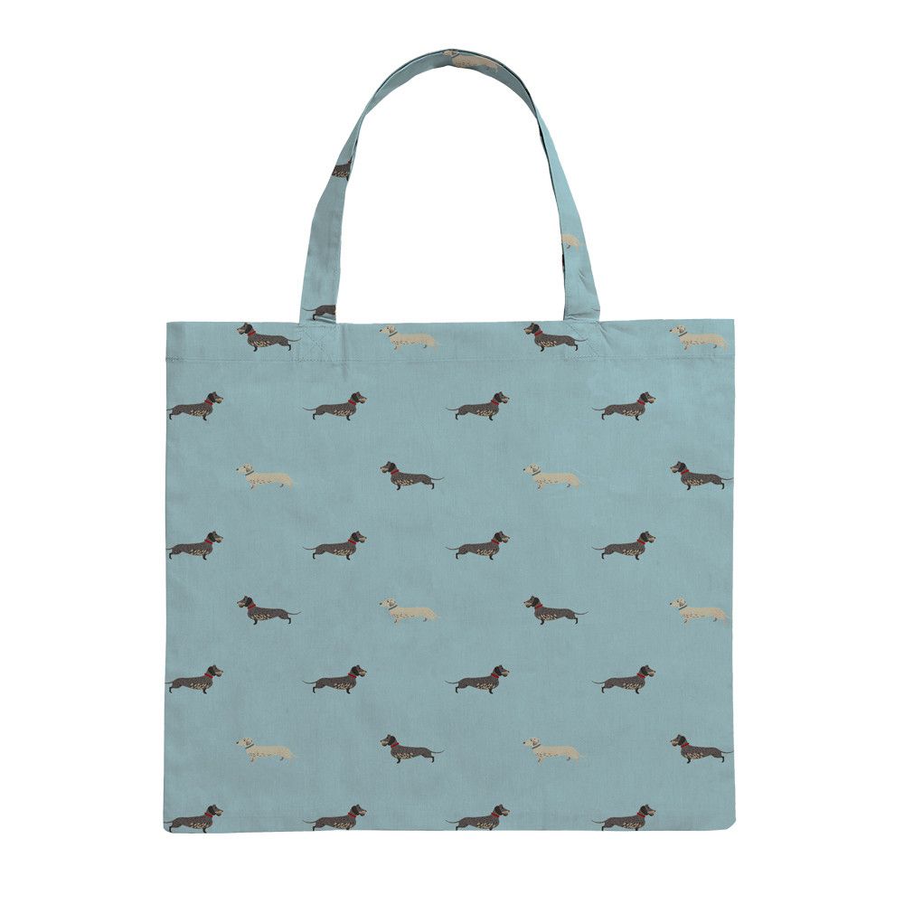 Sophie Allport Dachshund Folding Shopping Bag