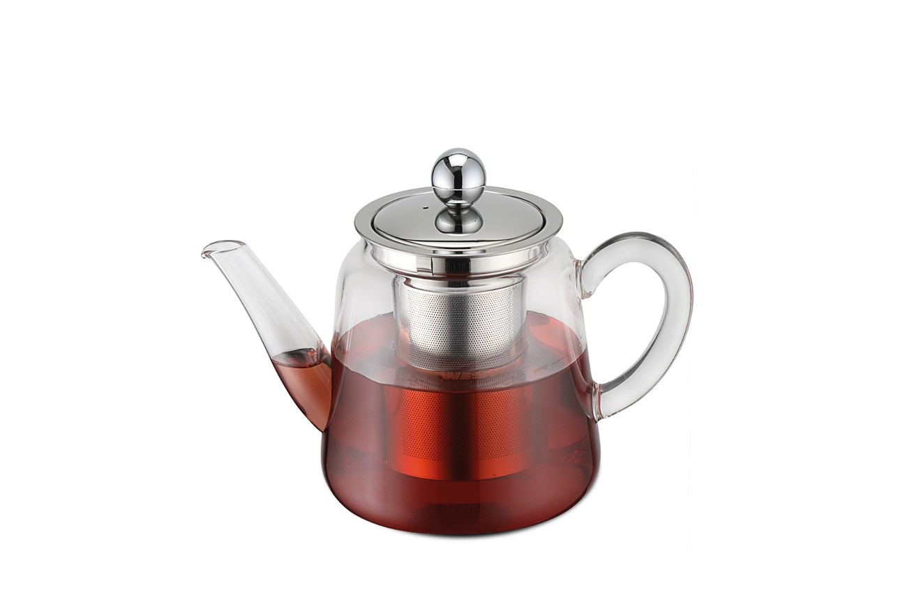 Weis Glass Teapot with Infuser Filter 750ml