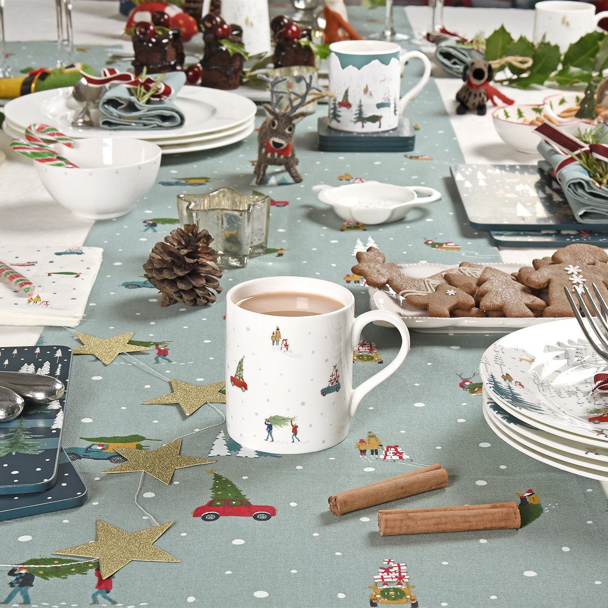 Sophie Allport Home For Christmas Table Runner