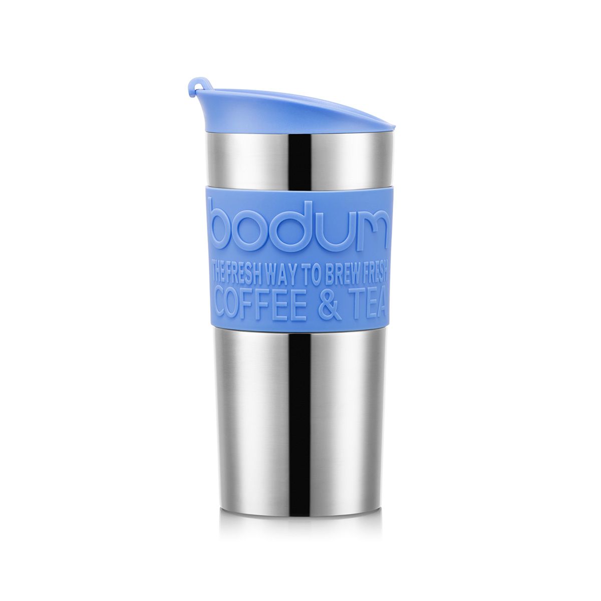 bodum blue travel mug