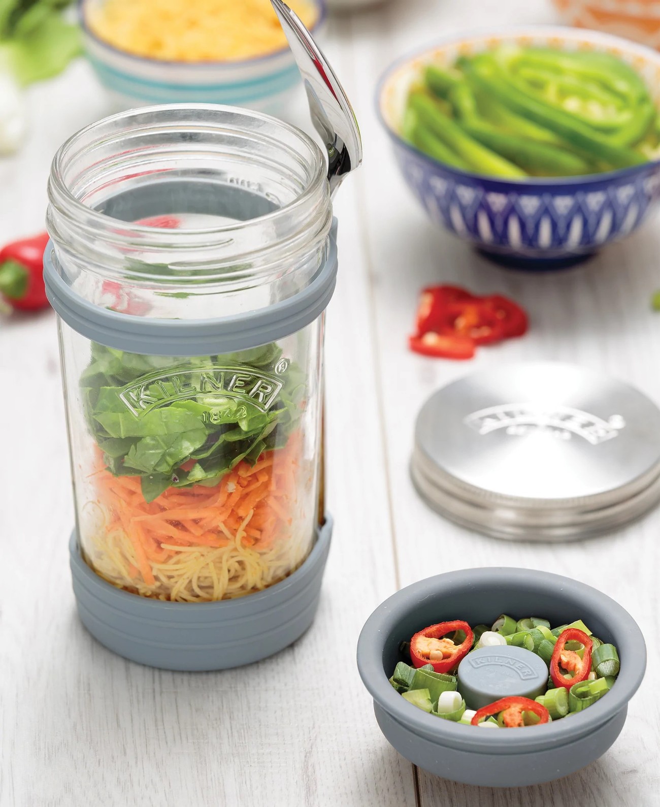 Kilner® All In One Food To Go Jar Set