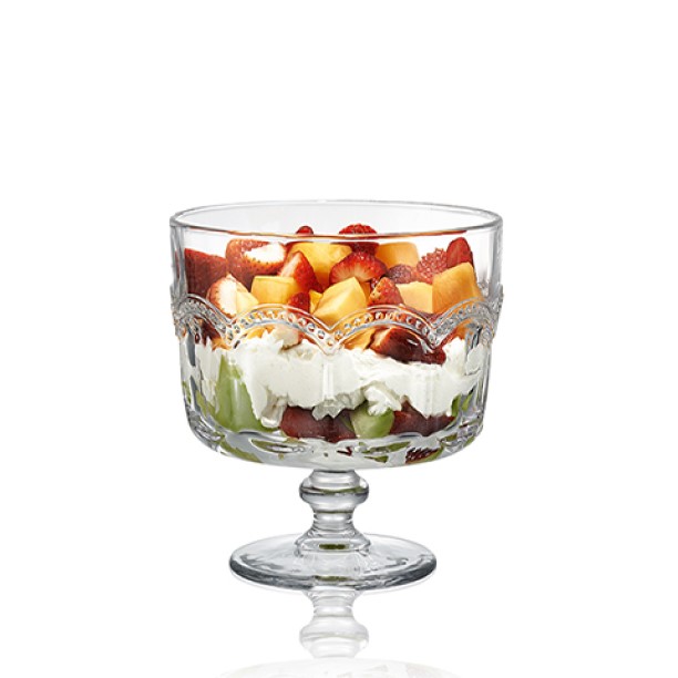 Pearl Ridge Trifle Bowl